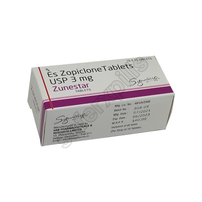 Zunestar 3mg