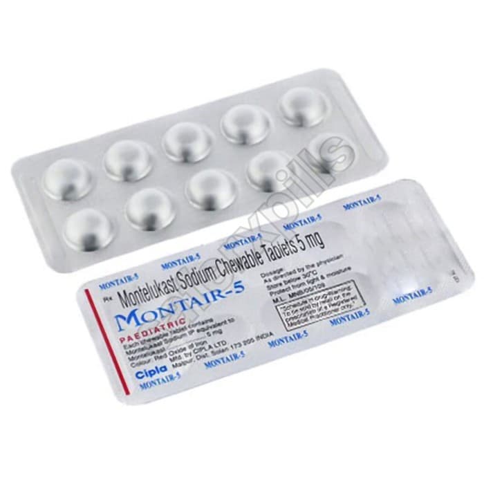 Montair 5mg Chewable Tablet