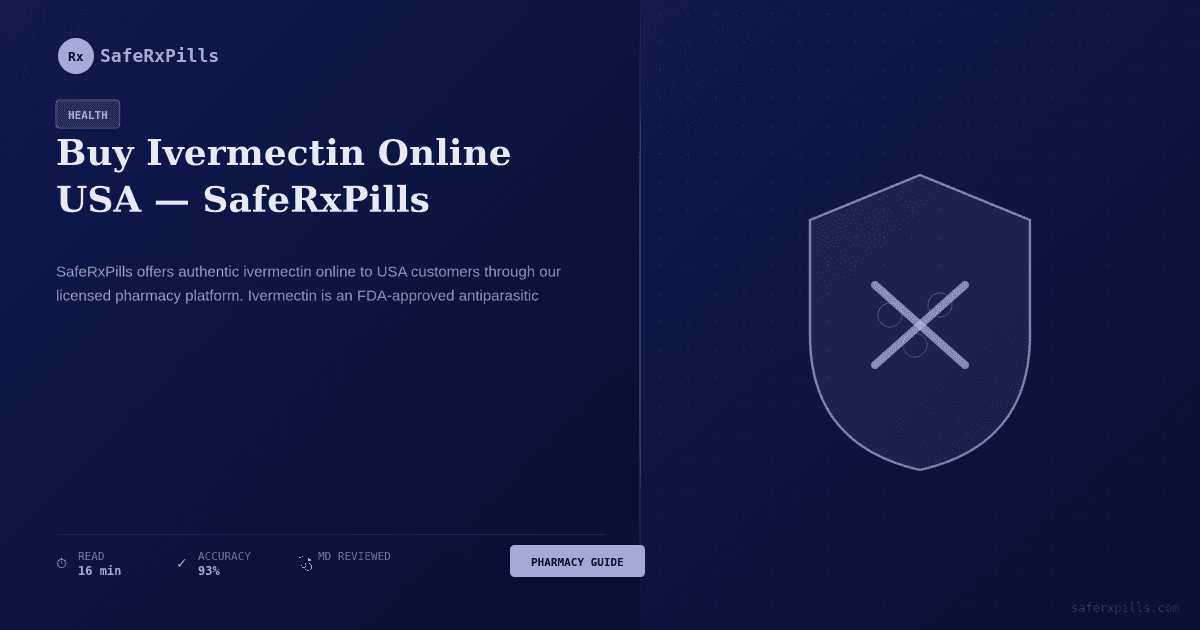 Ivermectin Online USA | SafeRxPills