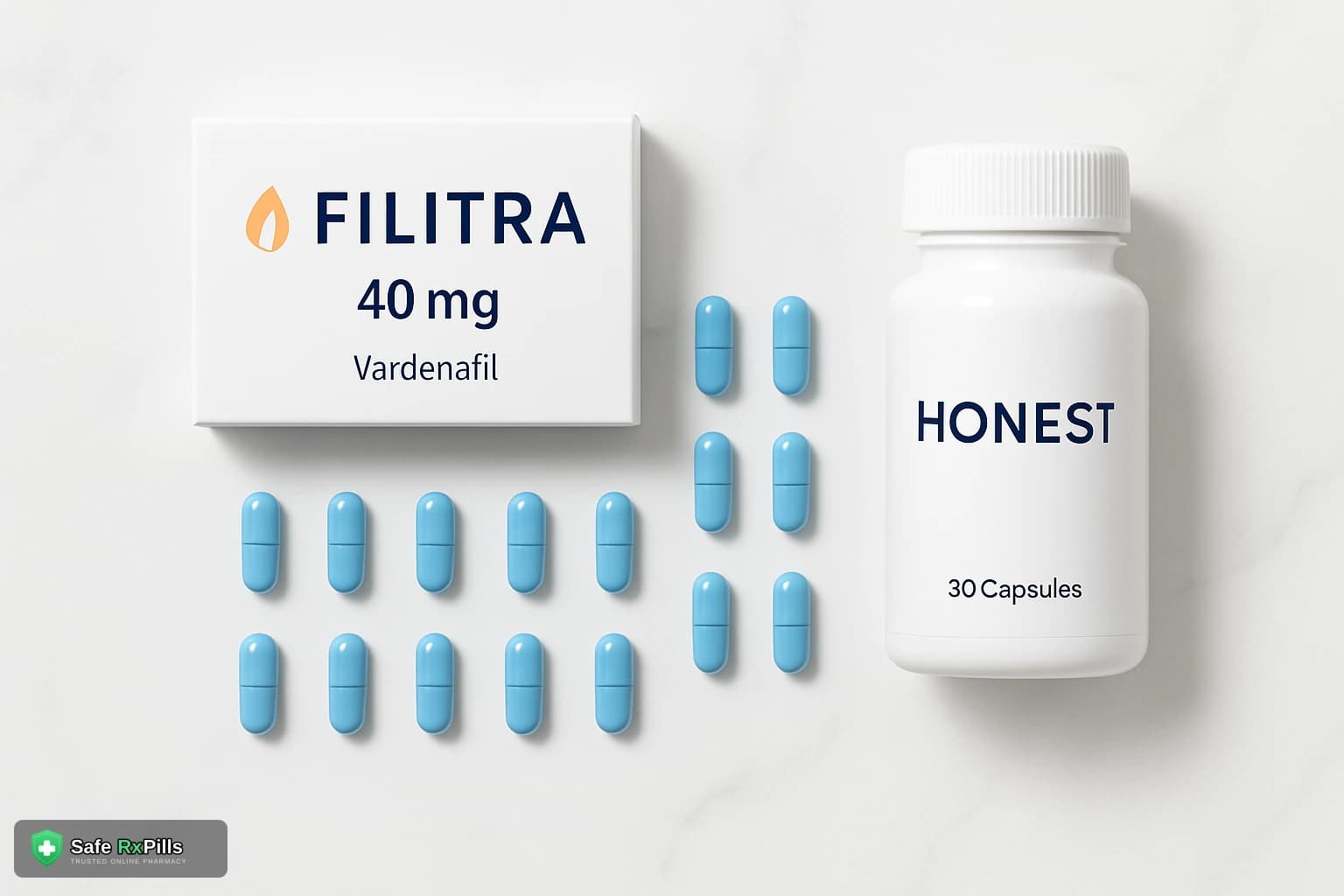 Filitra 40mg Review: The Honest Vardenafil High-Dose Guide (USA 2026) | SafeRxPills