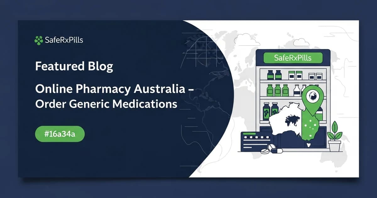 Online Pharmacy Australia - Order Generic Medications | SafeRxPills pharmacy guide