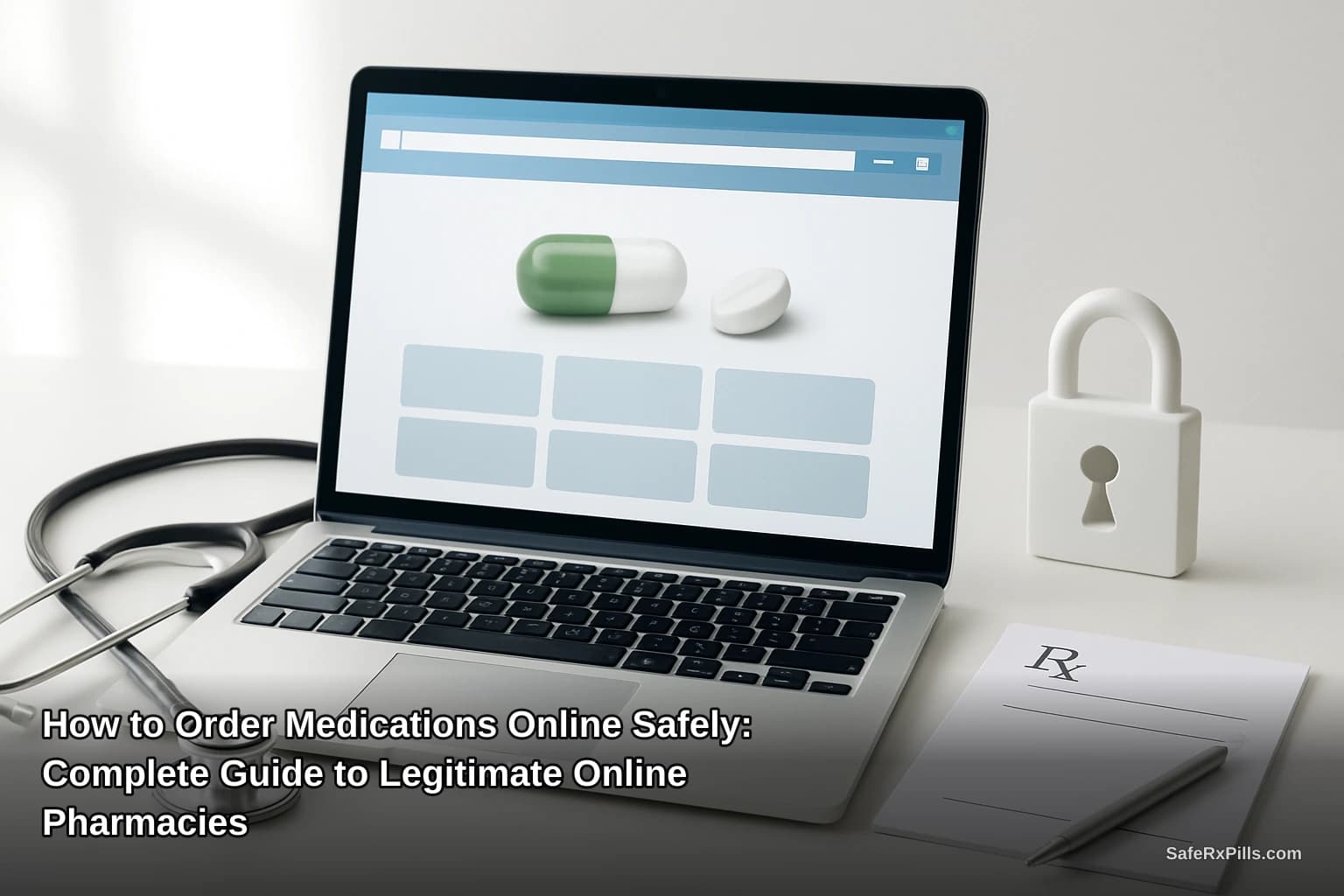 How to Order Medications Online Safely: Complete Guide to Legitimate Online Pharmacies | SafeRxPills