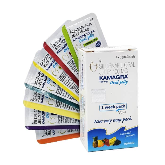 Buy Kamagra Oral Jelly - Sildenafil Citrate | SafeRxPills