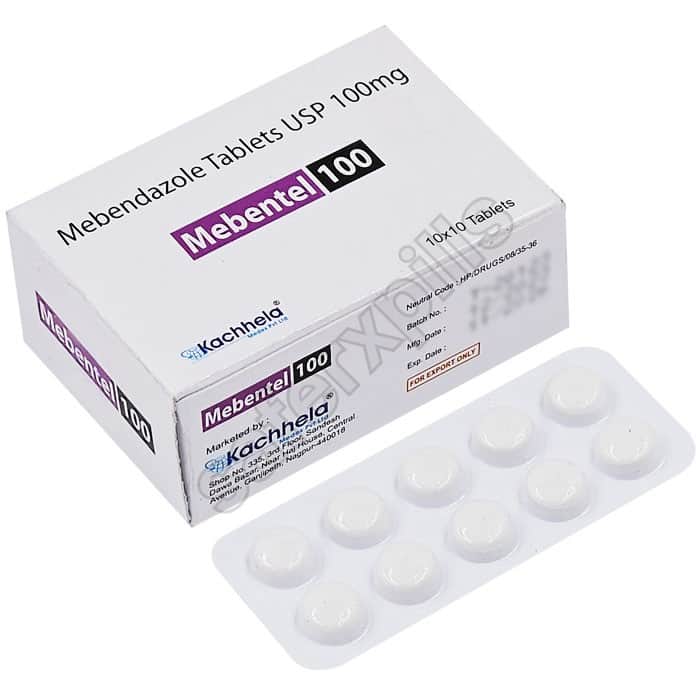 Buy Mebentel 100mg (Mebendazole) - Mebendazole | SafeRxPills