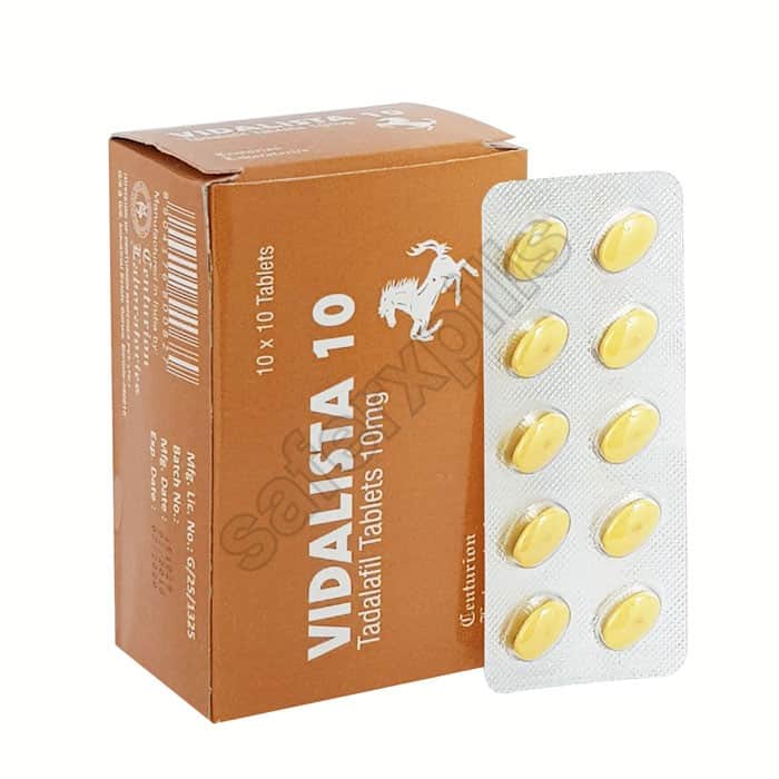 Buy Vidalista 10mg - Tadalafil | SafeRxPills
