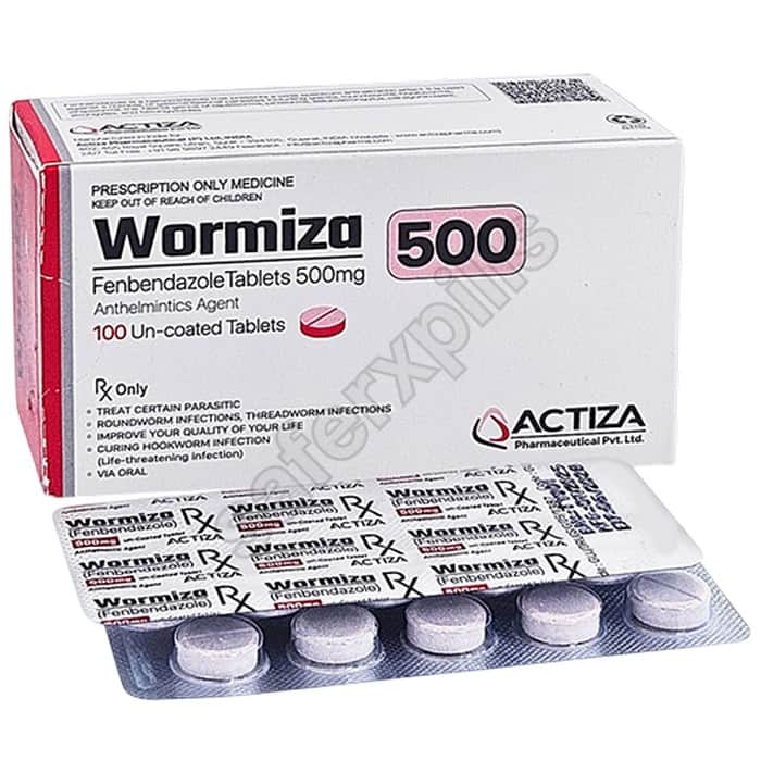 Buy Wormiza 500mg - Fenbendazole 500mg | SafeRxPills