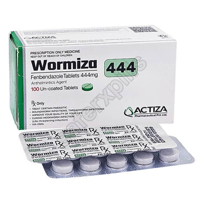 Buy Wormiza 444mg - Fenbendazole 444mg | SafeRxPills
