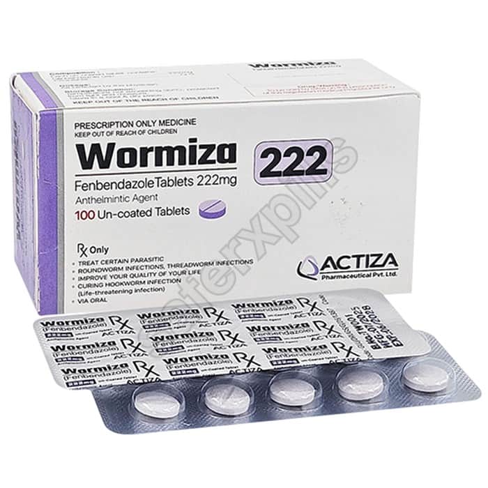 Buy Wormiza 222mg - Fenbendazole 222mg | SafeRxPills
