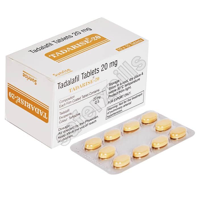 Buy Tadarise 20 Mg - Tadalafil | SafeRxPills