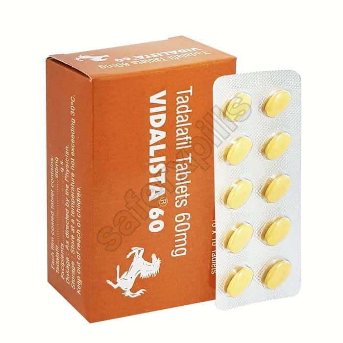 Buy Vidalista 60 Mg - Tadalafil | SafeRxPills