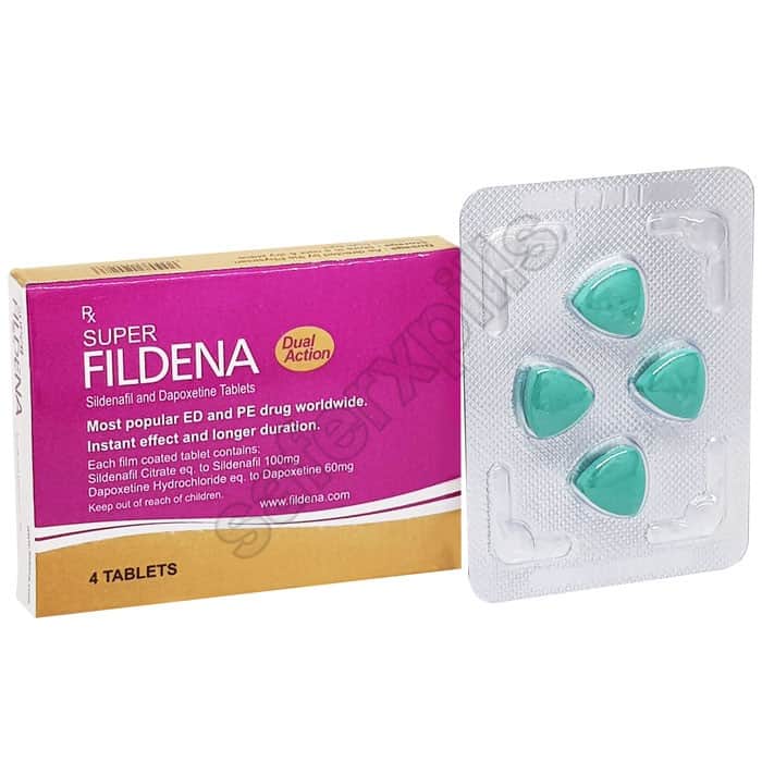 Buy Super Fildena - Sildenafil/Dapoxetine | SafeRxPills