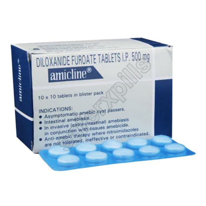Buy Amicline 500mg - Diloxanide | SafeRxPills