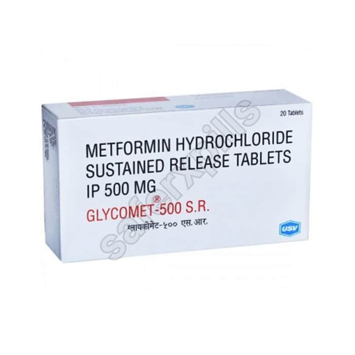 Buy Glycomet 500 Mg - Metformin HCl | SafeRxPills
