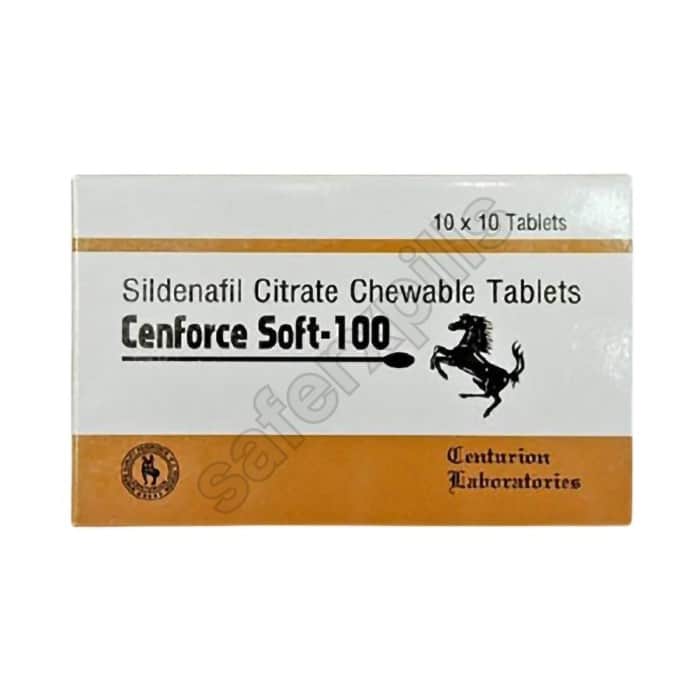 Buy Cenforce Soft 100mg - Sildenafil Citrate | SafeRxPills