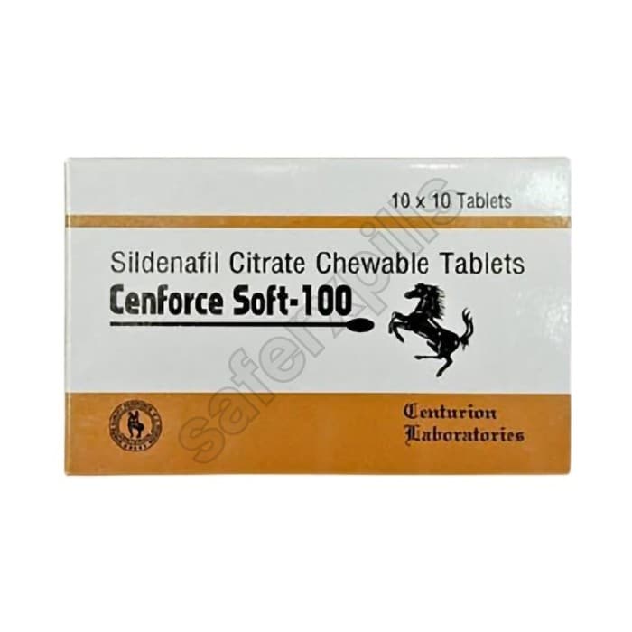 Buy Cenforce Soft 100mg - Sildenafil Citrate | SafeRxPills