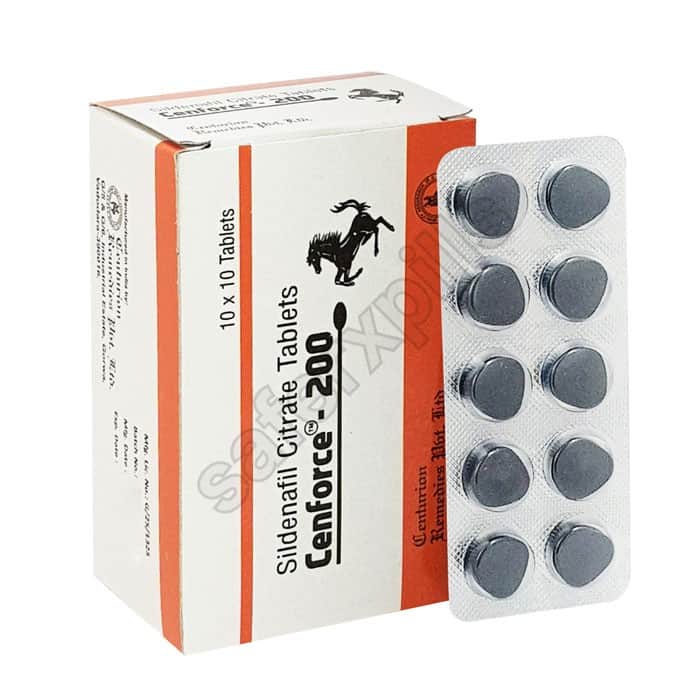 Buy Cenforce 200mg - Sildenafil Citrate | SafeRxPills