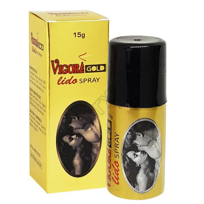 Buy Vigora Gold Lido Spray - Lidocaine | SafeRxPills