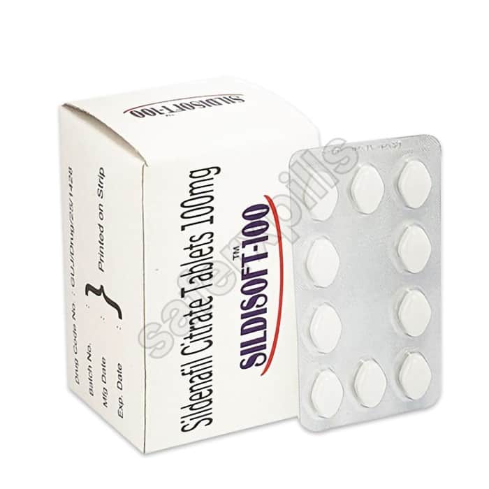 Buy Sildisoft 100mg - Sildenafil Citrate | SafeRxPills