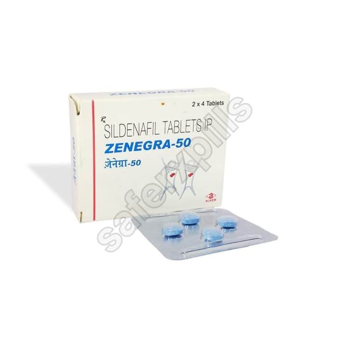 Buy Zenegra 50mg - Sildenafil Citrate | SafeRxPills