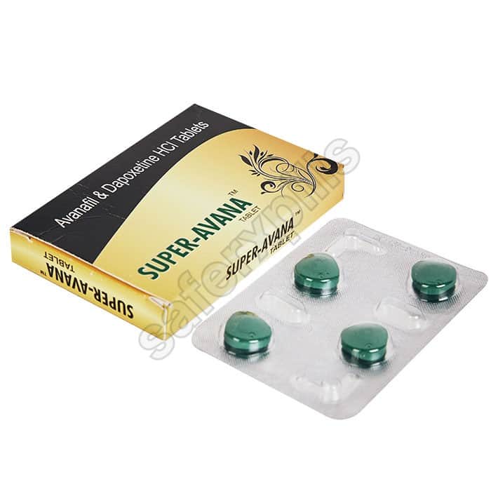 Buy Super Avana Tablet - Avanafil/Dapoxetine | SafeRxPills
