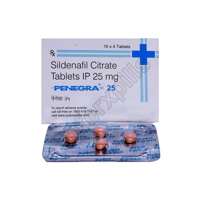 Buy Penegra 25mg - Sildenafil Citrate | SafeRxPills