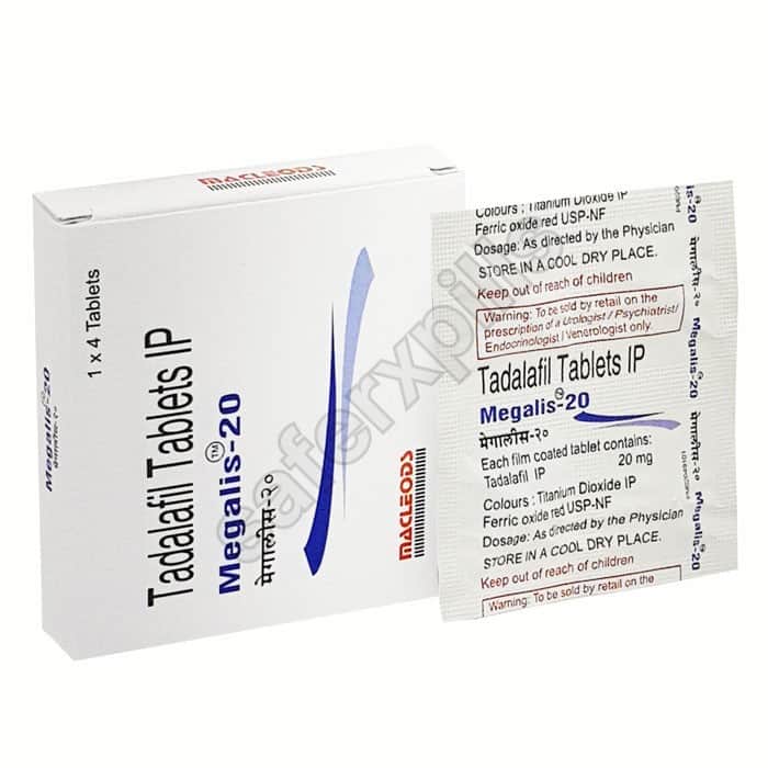 Buy Megalis 20mg - Tadalafil | SafeRxPills