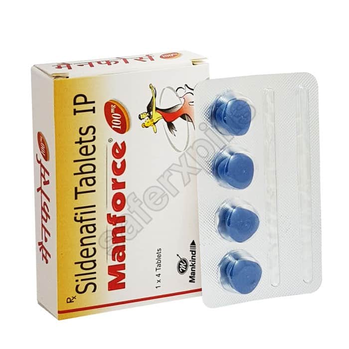 Buy Manforce 100mg - Sildenafil Citrate | SafeRxPills