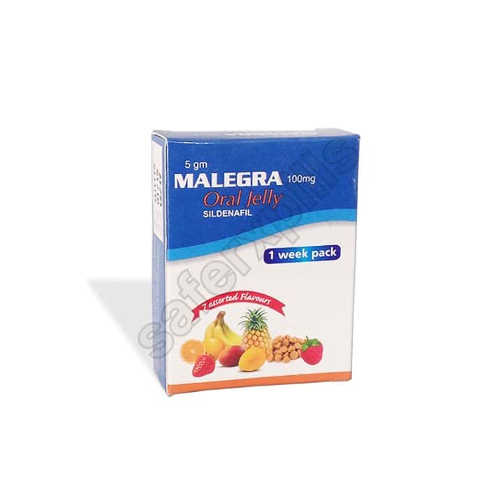 Buy Malegra Oral Jelly - Sildenafil Citrate | SafeRxPills