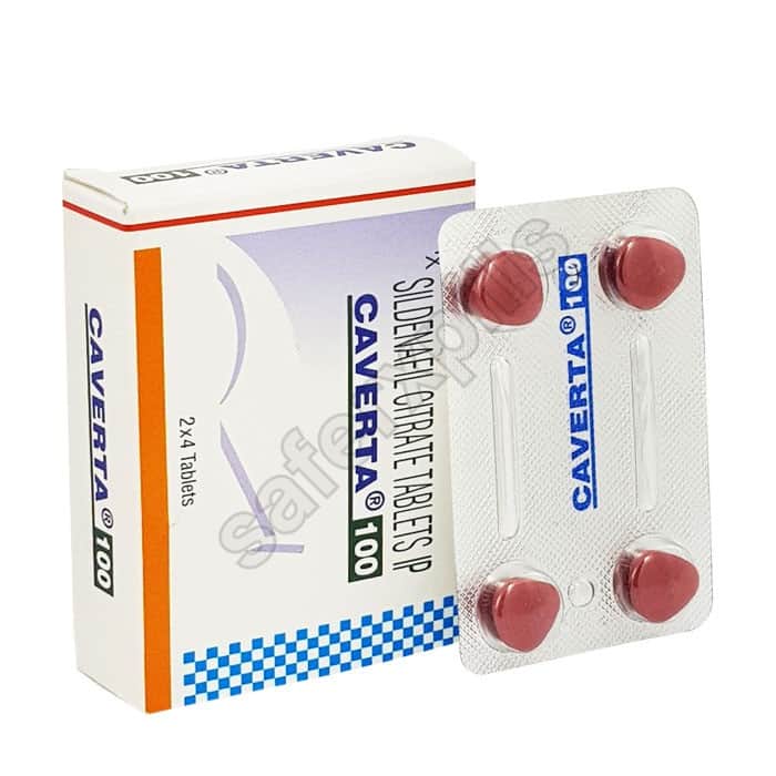 Buy Caverta 100mg - Sildenafil Citrate | SafeRxPills