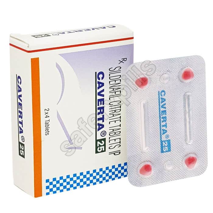 Buy Caverta 25mg - Sildenafil Citrate | SafeRxPills