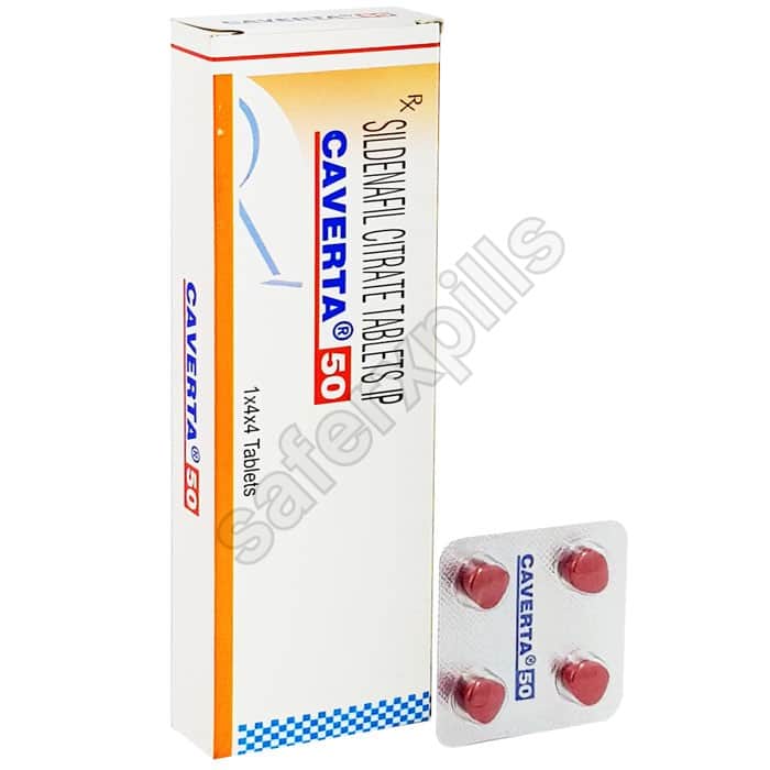 Buy Caverta 50mg - Sildenafil Citrate | SafeRxPills