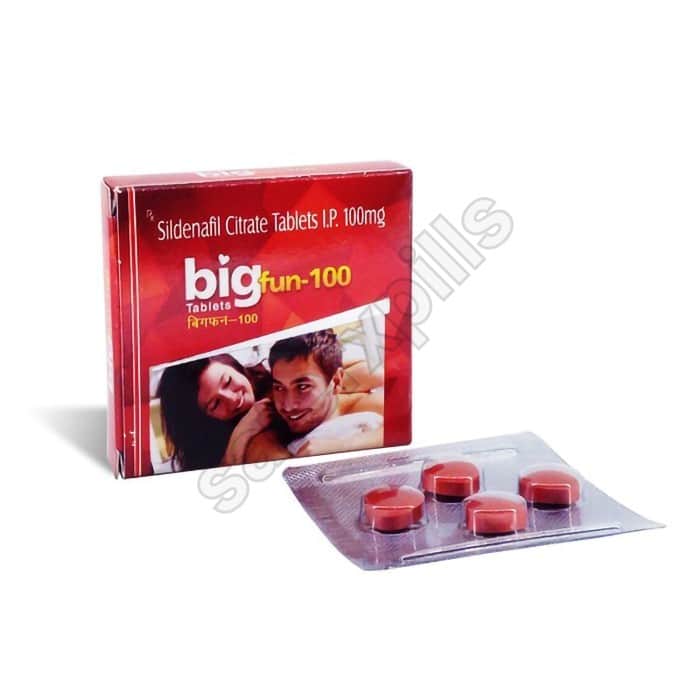 Buy Bigfun 100mg - Sildenafil Citrate | SafeRxPills