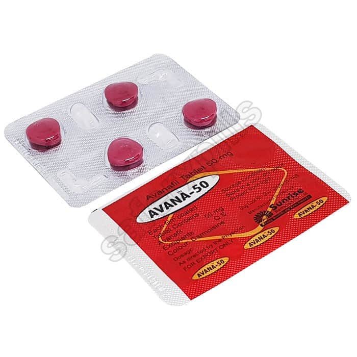 Buy Avana 50mg - Avanafil | SafeRxPills