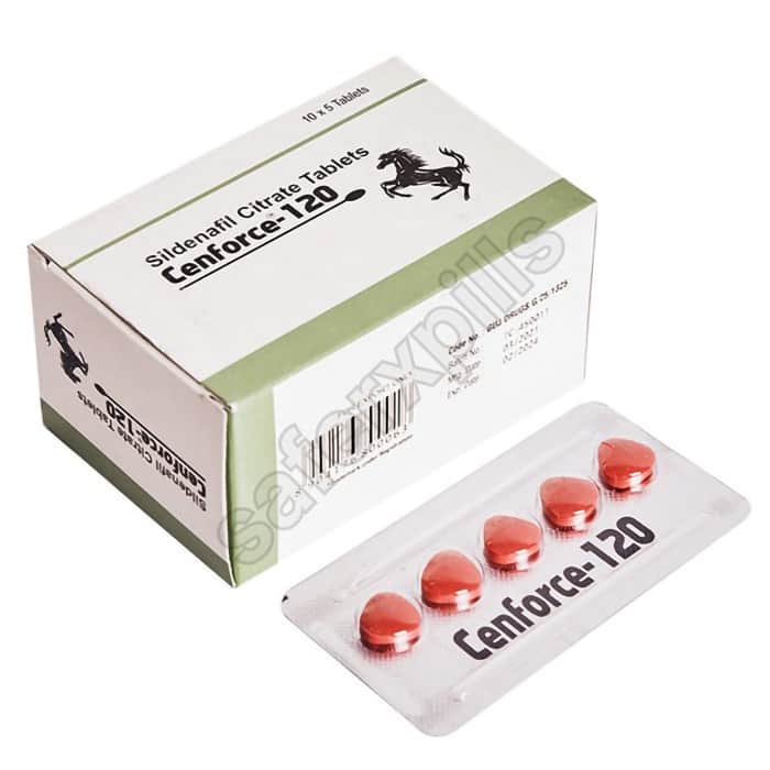 Buy Cenforce 120mg - Sildenafil Citrate | SafeRxPills