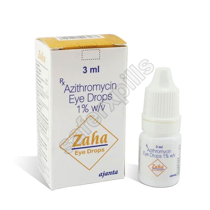 Buy Zaha Eye Drop - Azithromycin | SafeRxPills