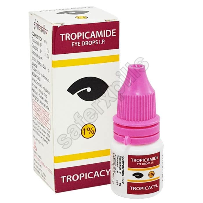 Buy Tropicacyl Eye Drop - Tropicamide | SafeRxPills