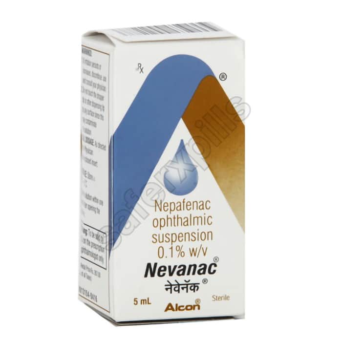 Buy Nevanac Eye Drop - Nepafenac | SafeRxPills