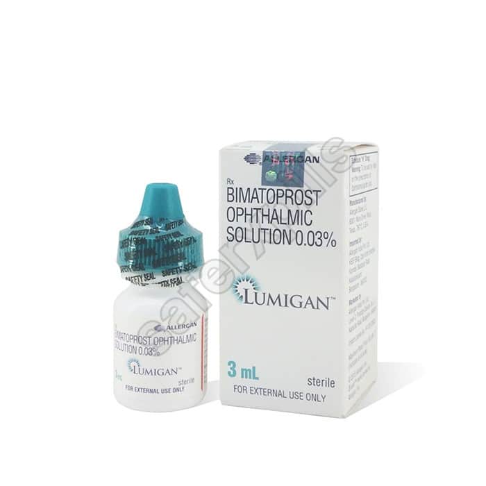 Buy Lumigan 0.03% Eye Drop - Bimatoprost | SafeRxPills