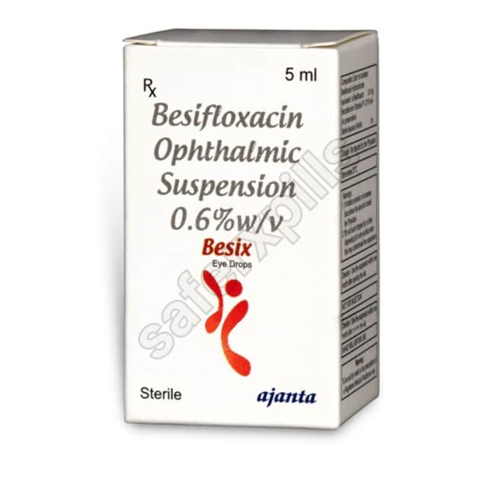 Buy Besix Eye Drops - Besifloxacin | SafeRxPills