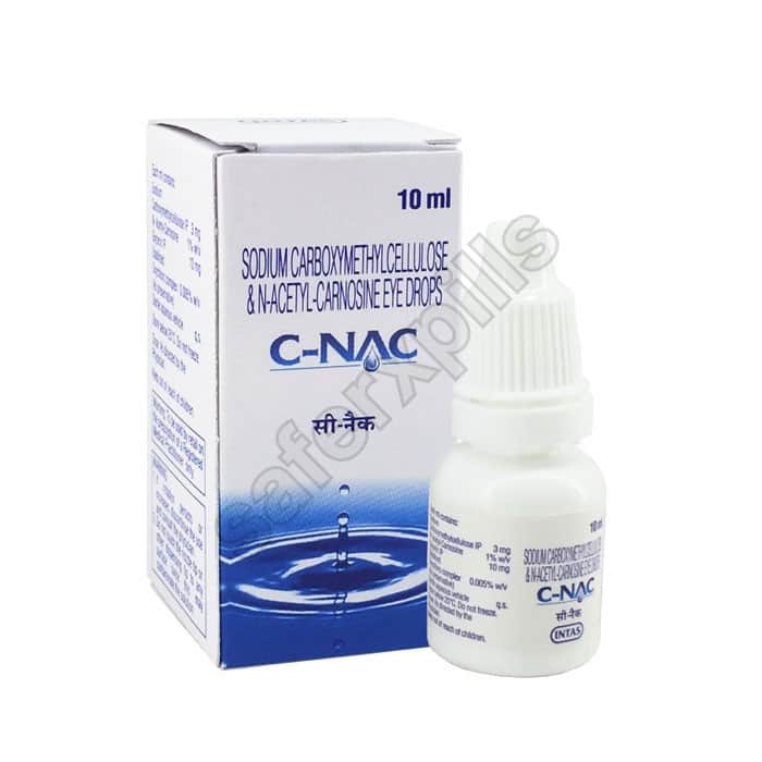 Buy C-NAC Eye Drop - Sodium Carboxymethylcellulose/N-Acetyl-Carnosine | SafeRxPills