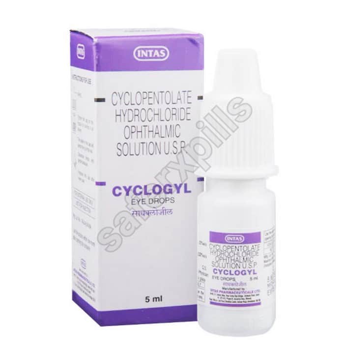 Buy Cyclogyl Eye Drop - Cyclopentolate | SafeRxPills