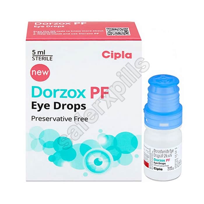 Buy Dorzox PF Eye Drop - Dorzolamide | SafeRxPills