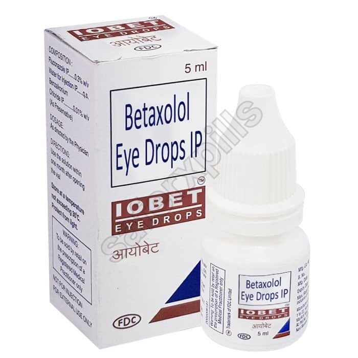Buy Iobet Eye Drop - Betaxolol | SafeRxPills
