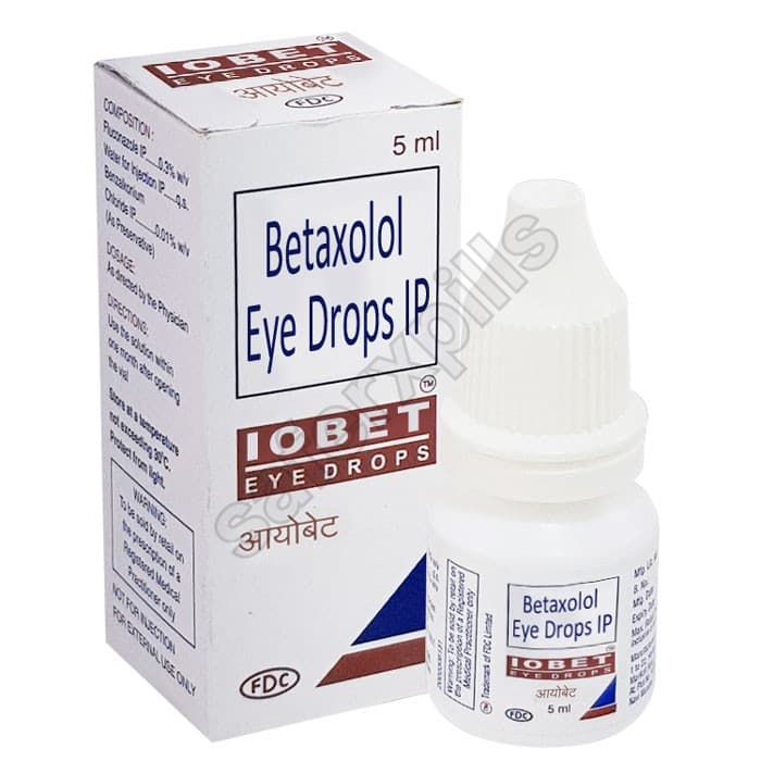 Buy Iobet Eye Drop - Betaxolol | SafeRxPills