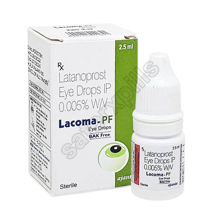Buy Lacoma PF Eye Drop - latanoprost | SafeRxPills