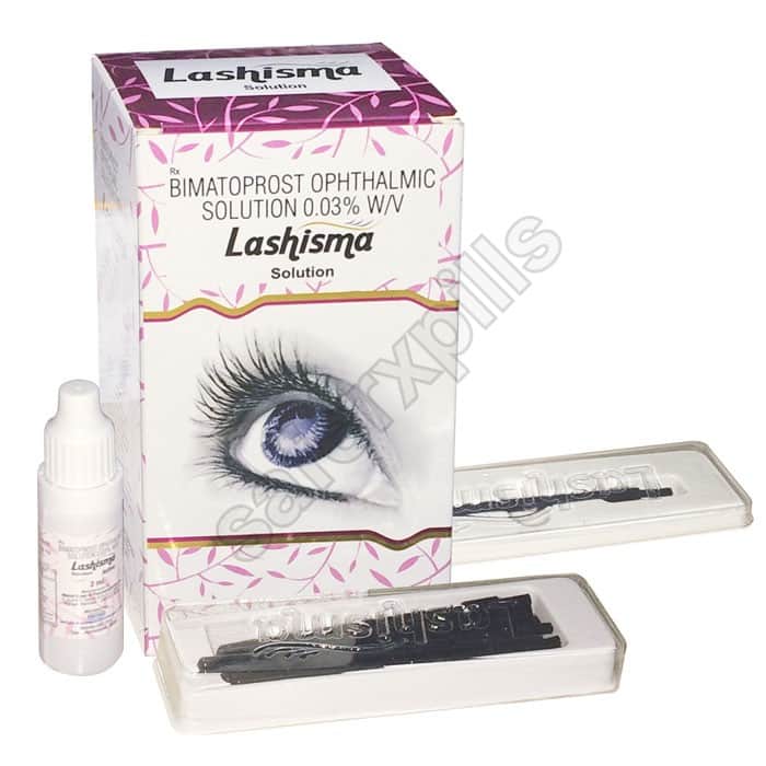 Buy Lashisma Eye Drop - Bimatoprost | SafeRxPills