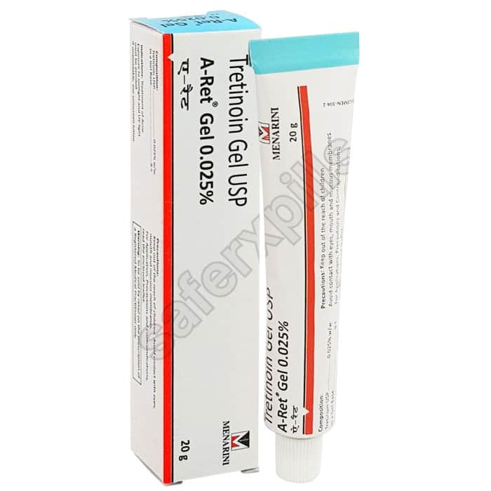 Buy A Ret Gel 0.025% - Tretinoin | SafeRxPills