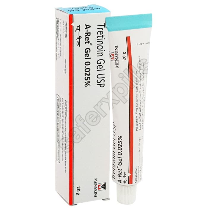 Buy A Ret Gel 0.025% - Tretinoin | SafeRxPills